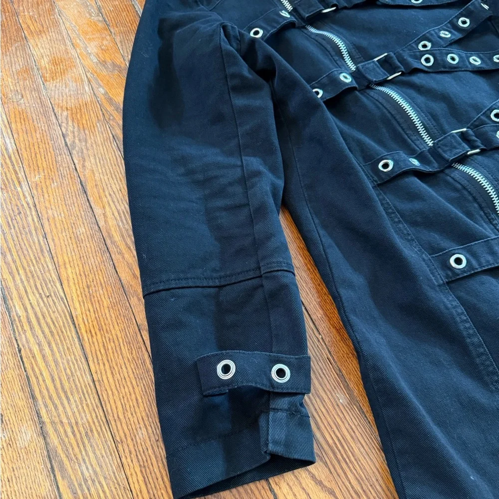 Y2K Tripp NYC Vintage Duster Trench Coat - Picture 6 of 16